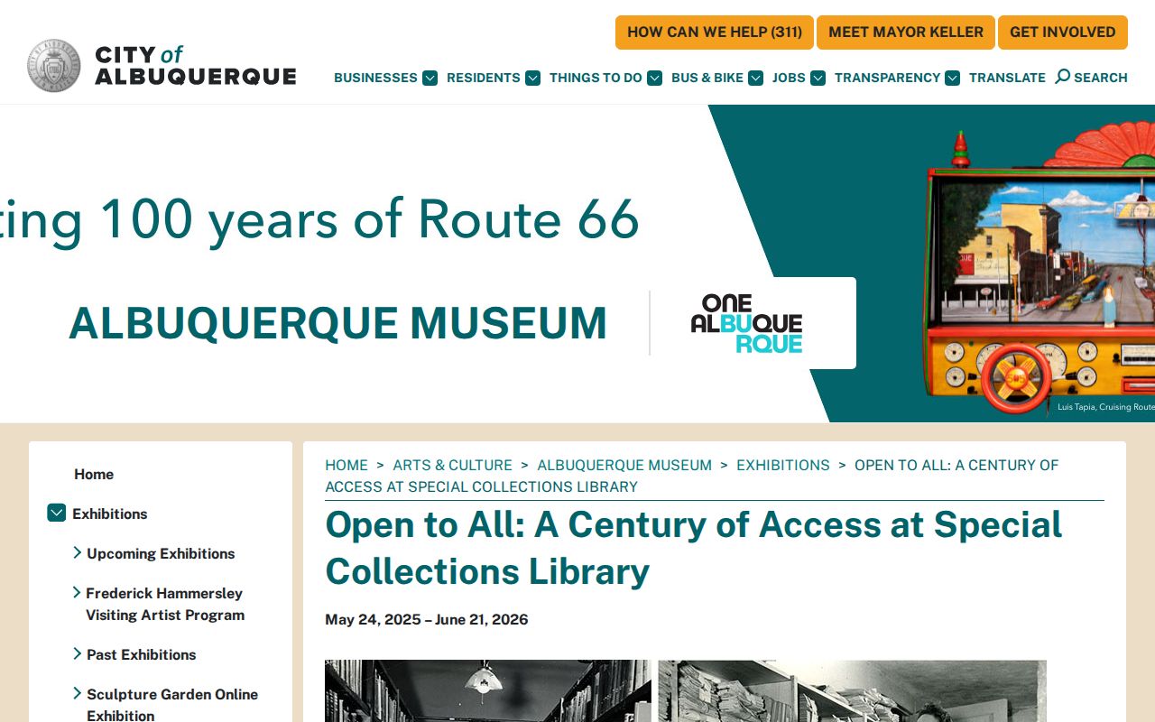 South Valley city directory Special Collections historical archive exhibit